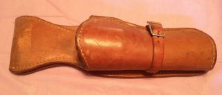 Vintage Arvo Ojala Hollywood, CA Gun Fighting Leather Holster SAA Colt 