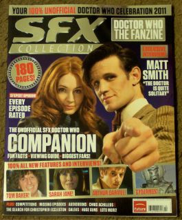 SFX Collection Doctor Who The Fanzine 180 Pages Episodes Tom Baker 