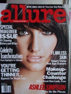 Ashlee Simpson 1 05 January 2005 Allure Magazine Laura Mercier Carolyn 