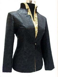 Traditional Chinese Silk Satin Womens Jacket Coat Dress Size s XXXL 