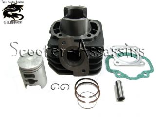 70cc piston cast iron cylinder and rings wrist pin circlips