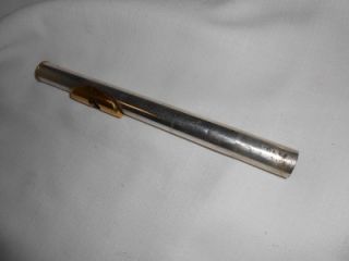 Vintage Olds NL75SH Closed Hole Flute with Solid Silver Custom Head 