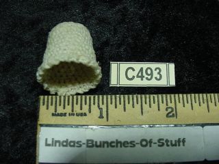 THIMBLE Hand Crocheted by 93 Year Old Lady from Abilene KS C493