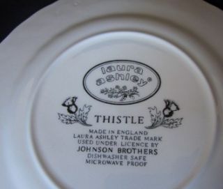 Johnson Brothers Laura Ashley Thistle China Bread Butter Plate