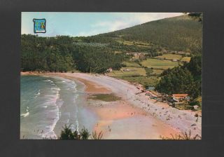 Postcard 1960years Spain Playas de Asturias Concha de Artedo España 