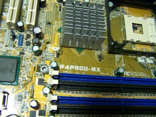 Asus P4P800 MX P4 Socket 478 Pentium 4 MATX Motherboard Intel 865GV 