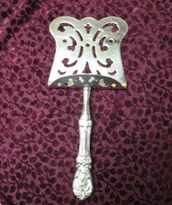Francis I Hollow Handle Asparagus Server Reed Barton Sterling Silver 