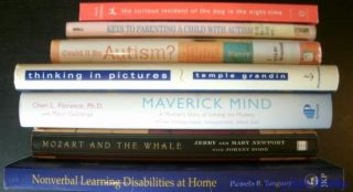 AUTISM 7 Book Lot ASPERGERS PDD SPECTRUM DISORDERS NONVERBAL + Free 