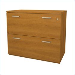   Biz Assemb Oversize Lateral Wood File Filing Cabinet Chocolate