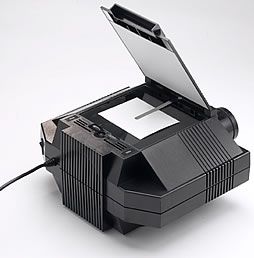 The Super Prism Art Projector from Artograph as viewed from the back 