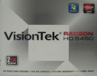 VisionTek ATI Radeon HD 5450 2GB DDR3 PCI Express Graphics Card