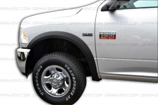 For RAM 2500 3500 HD All Beds OE Style Fender Flares Black 4 PC Trim 