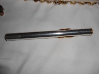 Vintage Olds NL75SH Closed Hole Flute with Solid Silver Custom Head 