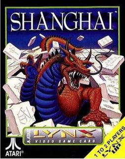 Shanghai Game for Atari Lynx New Factory SEALED 772350050058