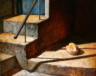 Cuban Art Arturo Montoto Oil Painting 2005 with COA