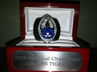 2010 Auburn Tigers BCS National Championship Replica Ring