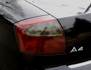 Audi A4 Smoked Taillight Overlays 02 05 Tint Film