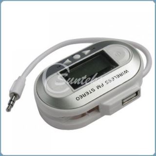 FM Transmitter Car Charger for Portable DVD PDA Player