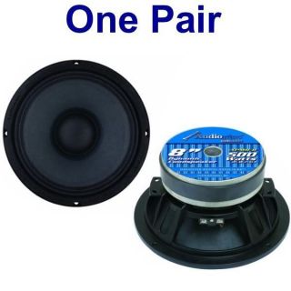 Pair Audiopipe Apmb 8 Car Audio Speakers Low Mid 8 Loudspeaker