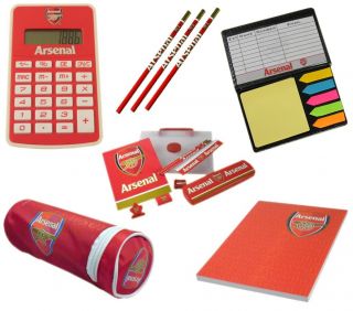 Official Merchandise Arsenal Stationery Pens Pencil Cases Rubber Ruler 