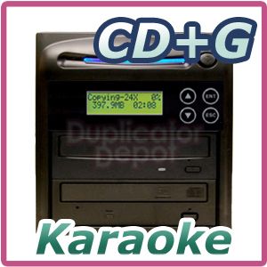 Burner CD G CD DVD Karaoke Audio Disc Duplicator Copier Replicator 
