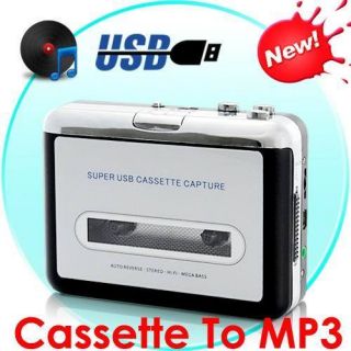 USB Tape Cassette to PC  Converter Capture Adapter Digital Audio 