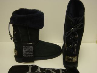 New Womens Australia Luxe Love Boots Dita Navy Blue 11