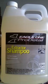 EAGLE ONE EXTRACTOR SHAMPOO   1 Gallon   Auto Detail Supplies
