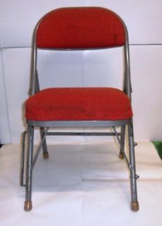 VETS Auditorium Krueger Padded Folding Chair Used Event
