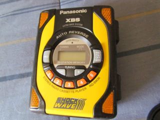 Panasonic XBS Auto Reverse Stereo Radio Cassette Player Walkman