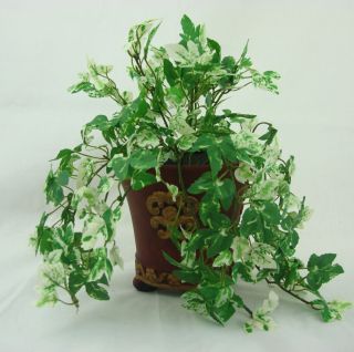 11 inch AMPELOPSIS PLANT Artificial Silk Plants Mini leaves, Greenery 