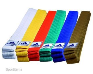 Adidas Martial Arts Belt Color Solid Size 300 cm Cotton Karate 