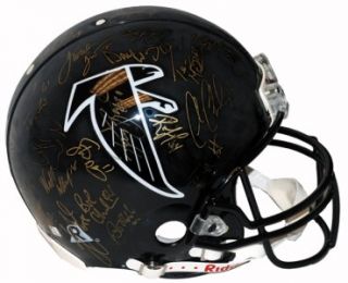 Super Bowl XXXIII 1998 Atlanta Falcons Team Signed Autographed NFL 
