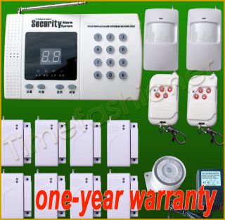 Wireless Home Security System House Alarm Auto Dialer