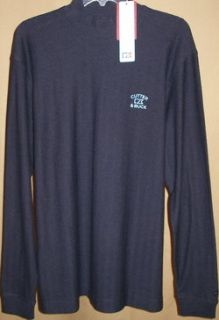 Cutter and Buck Tour Long Sleeve Atwell Mock Neck XL Navy Heather 