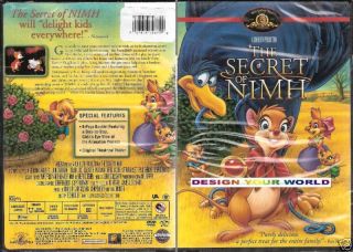 The Secret of NiMH Cartoon Family Children Movie DVD