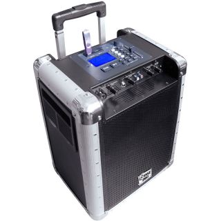   PCMX265B NEW PORTABLE PA SYSTEM WITH USB SD DJ CONTROLS AND AUX INPUT