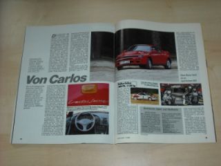 Sport Auto 01 1992 Rarität Toyota Celica Turbo 4WD Carlos Sainz 