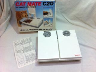 Cat Mate C20 Automatic Pet Feeder (Cat or Dog)   with ice pack