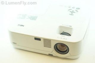 NEC NP400 Video Movie Projector 2600 Lumens 500 1 Contrast Ratio