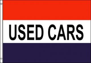 Used Cars Flag Car Dealer Banner Advertising Pennant Automotive Sign 