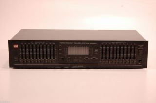 BSR Model EQ 3000 Home Audio Stereo Equalizer Theater Entertainment 