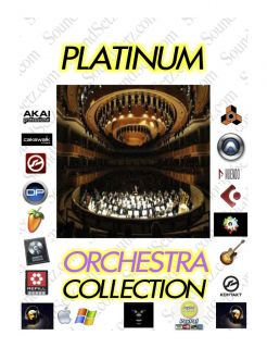 PLATINUM ORCHESTRA Sound Samples Library EXS24 KONTAKT AKAI MPC