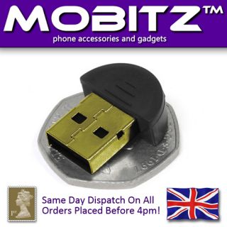 Bluetooth USB Adapter Supports A2DP Audio Streaming