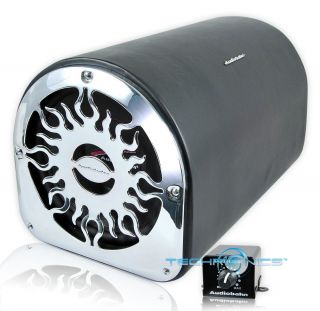 Audiobahn ATB12AJ 12 120W RMS Amplified Car Subwoofer Cylinder 