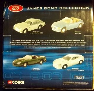 Cars James Bond 007 Aston Martin BMW Z3 Jaguar XKR Vanquish James 