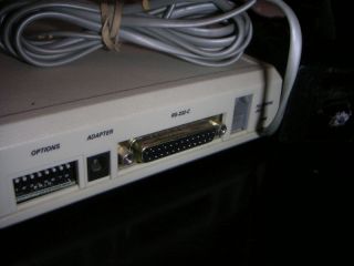 Atari ST Computer Avatex 1200 baud RS 232 Modem 
