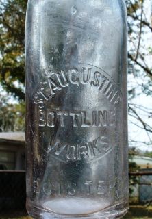 St Augustine Bottling Works Florida FLA 1906 Hutch