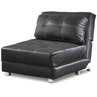 Atherton Havana Chair Sleeper Sofa Seat Futon Couch Lounger BLACK 