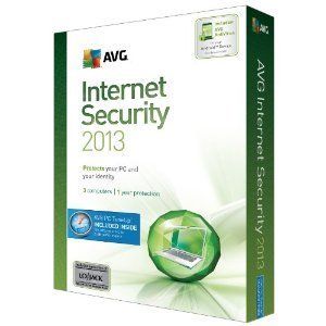 Avg Internet Security 2013 PC Tune Up 2013 3 Users 6 Months of Lojack 